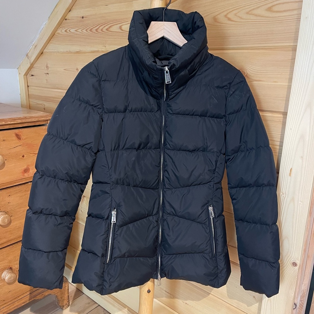 Add Women's Black Puffer Jacket size 4